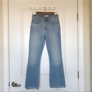 Madewell flare jeans